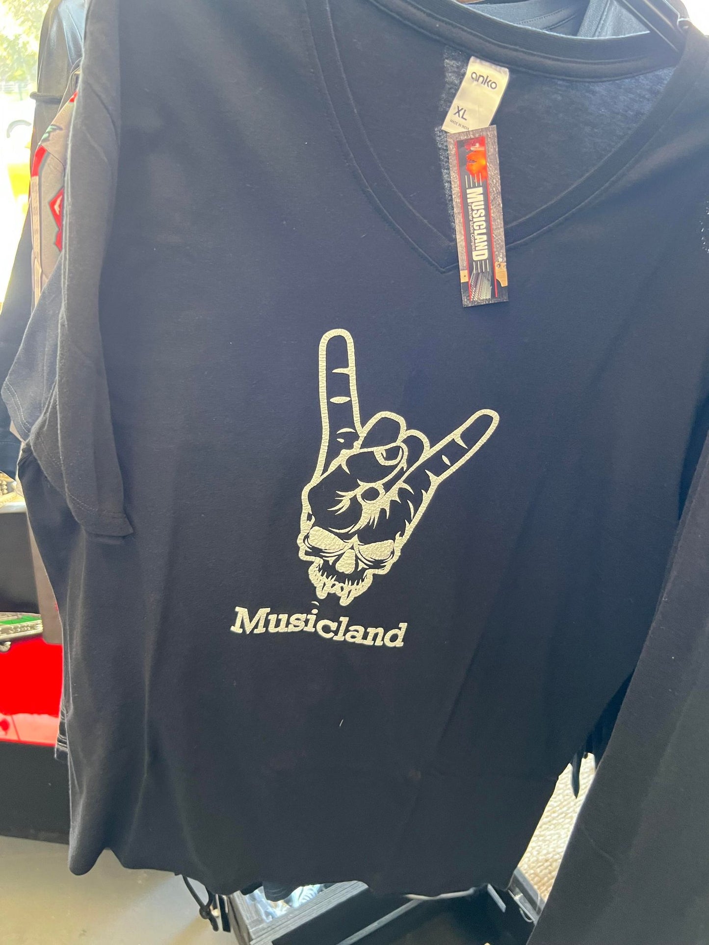 Skull Long Sleeve T Shirt