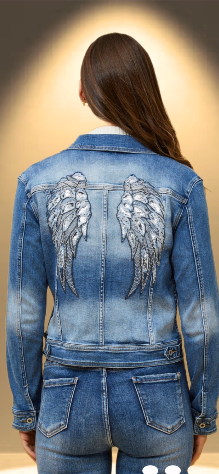 Angel Denim Jacket Caroline Morgan Musicland