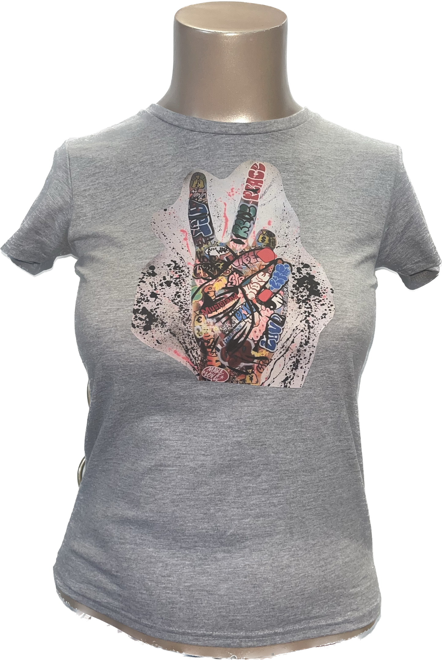 Peace Graffiti T Shirt