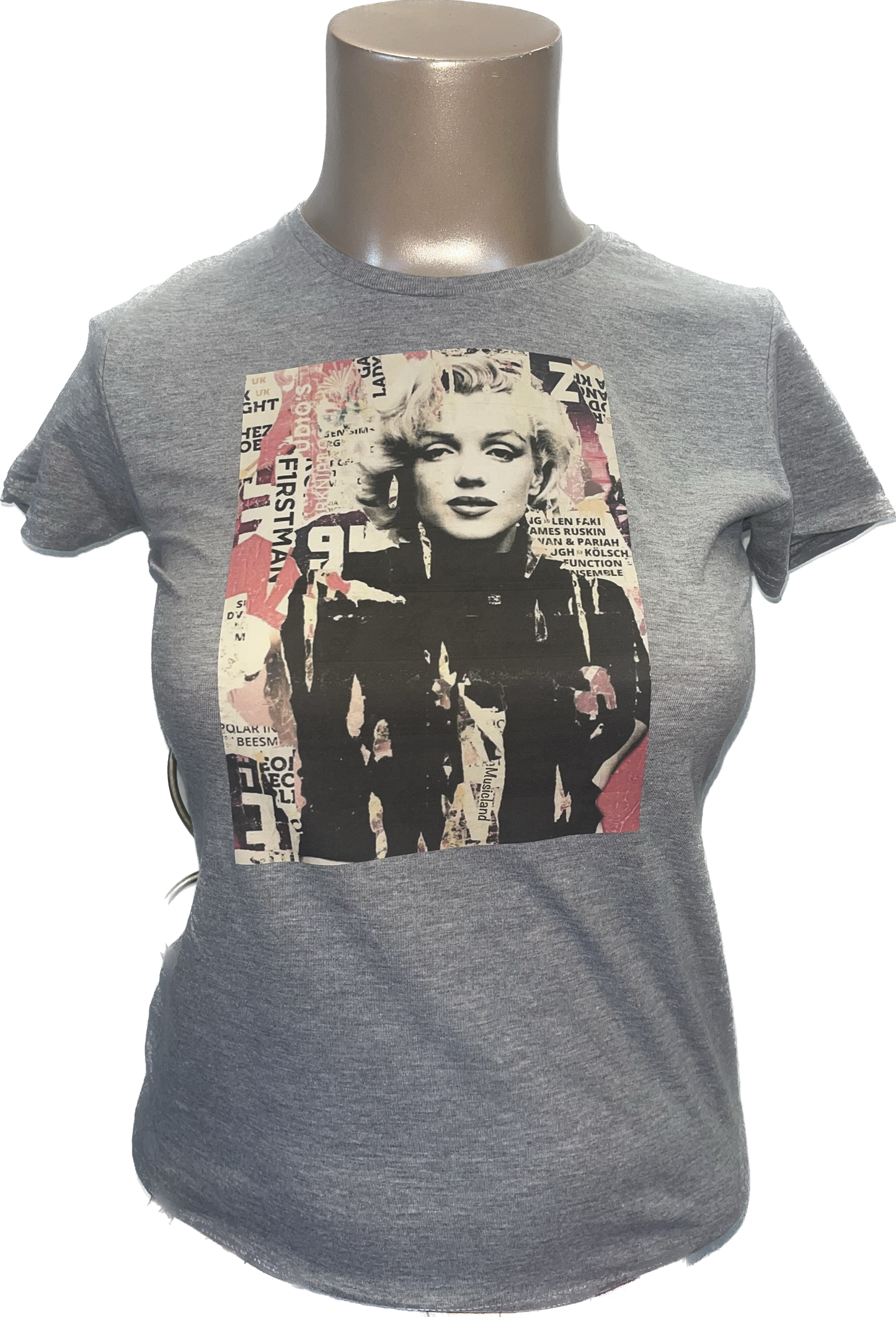 Marylin Magazine Print T Shirt