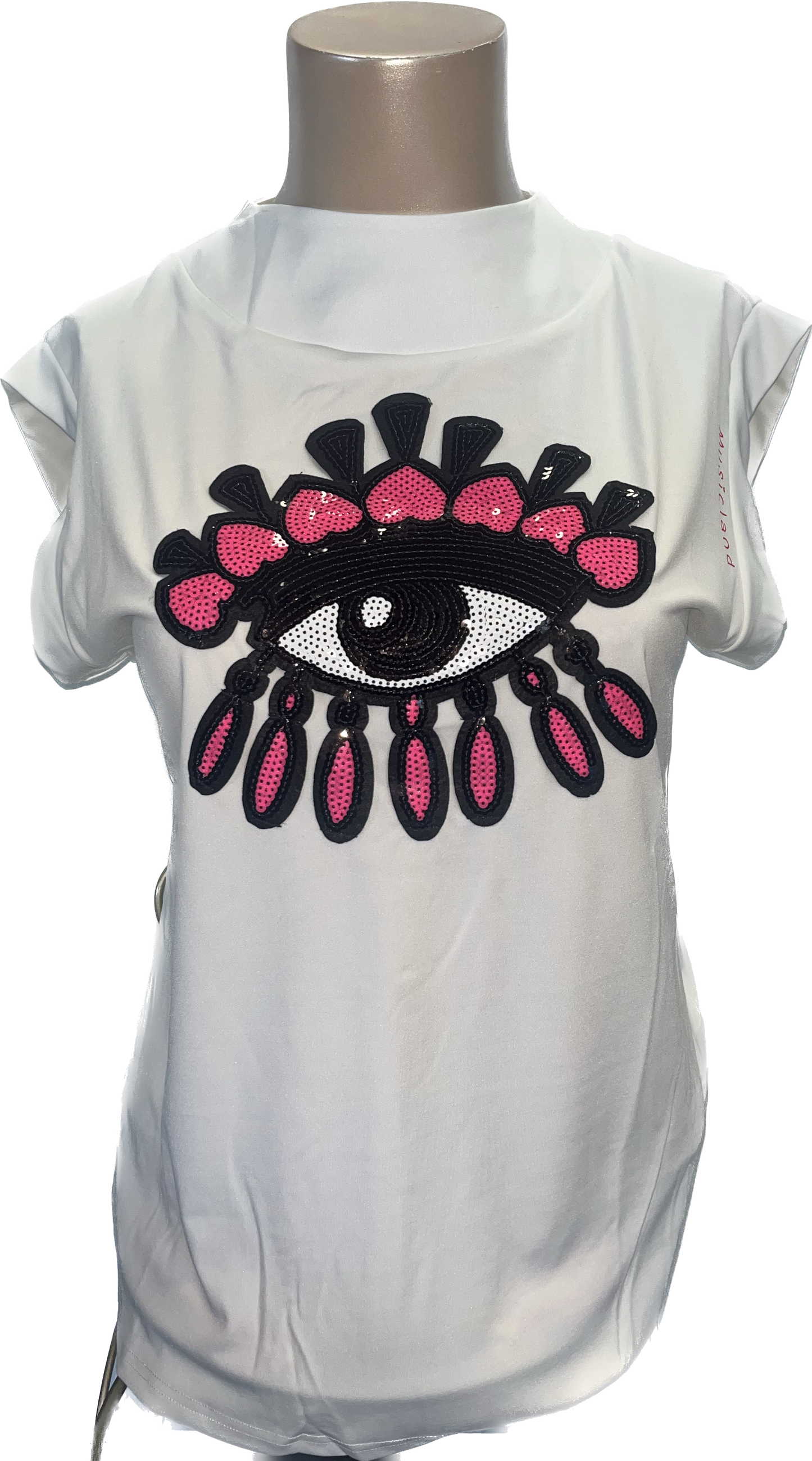 Musicland Pink Eye T Shirt