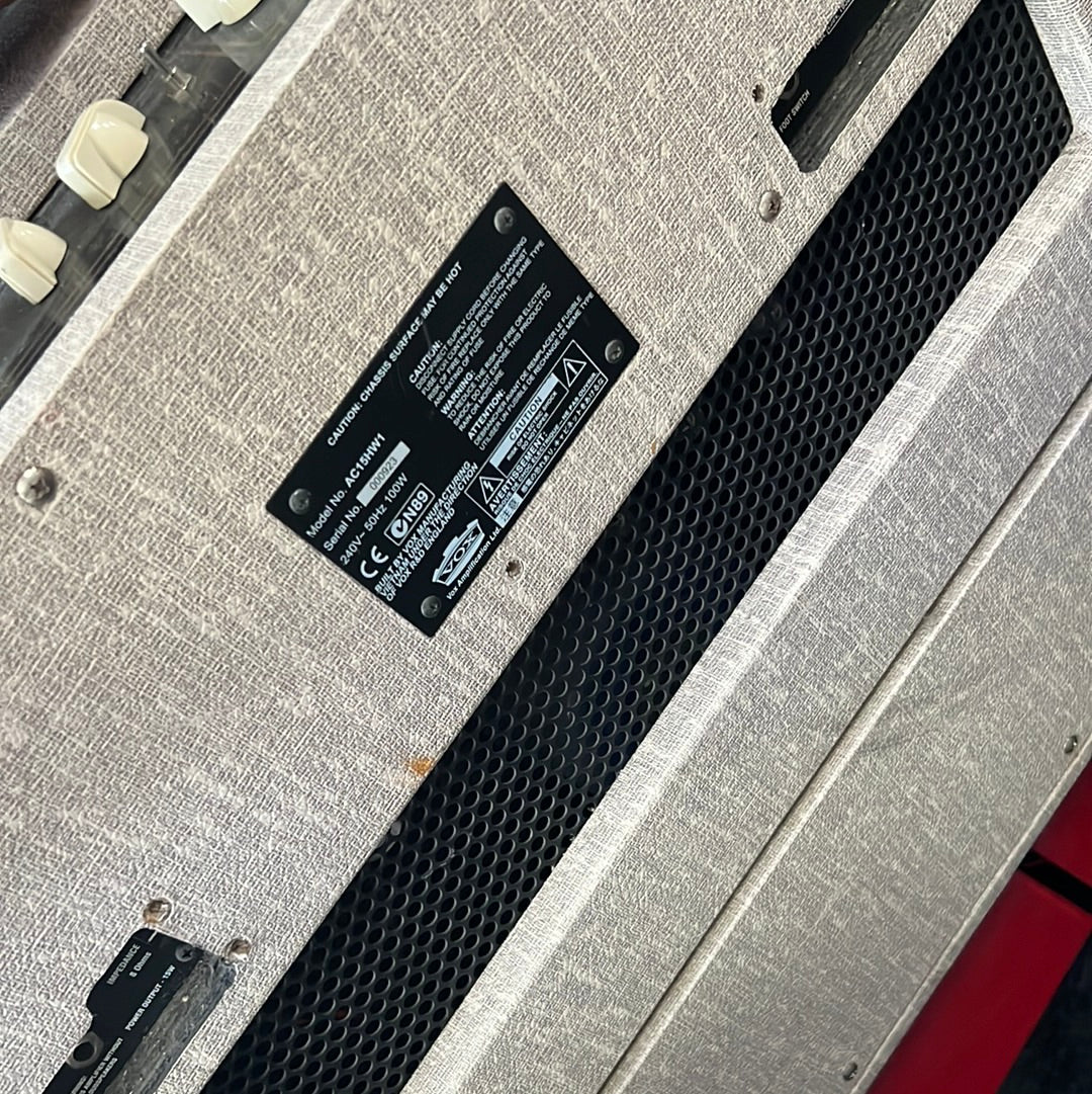 VOX AC15HW1 Handwired Valve Combo