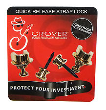 GROVER QUICK RELEASE STRAPLOCK Chrome - Musiclandshop