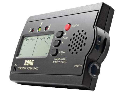 KORG CA-30 CHROMATIC TUNER - Musiclandshop