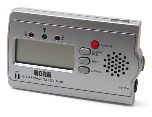 KORG GA-30 CHROMATIC TUNER - Musiclandshop