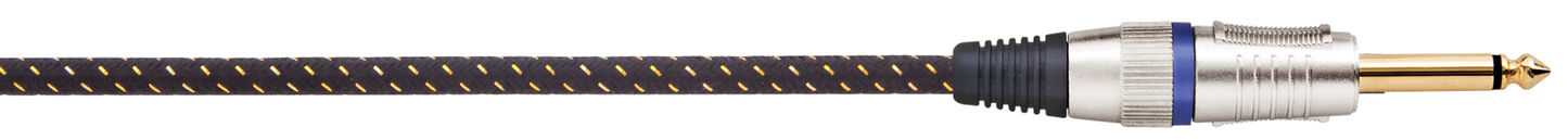 CARSON ROCKLINES 20' BRAIDED INSTRUMENT CABLE - Musiclandshop