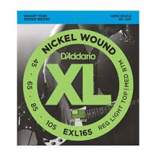 EXL165 BASS REG LIGHT MED BTM .045-.105 - Musiclandshop