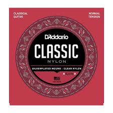 D'ADDARIO EJ27N CLASSIC NYLON SILVER PLATED NORMAL - Musiclandshop