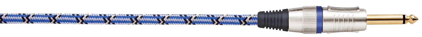 CARSON ROCKLINES 20' BRAIDED BLUE/WHT - Musiclandshop