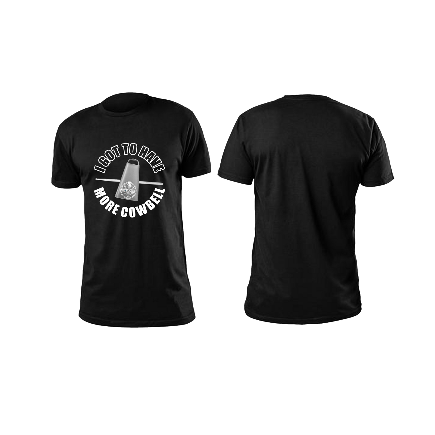 Musicland Cow Bell Tees Womens