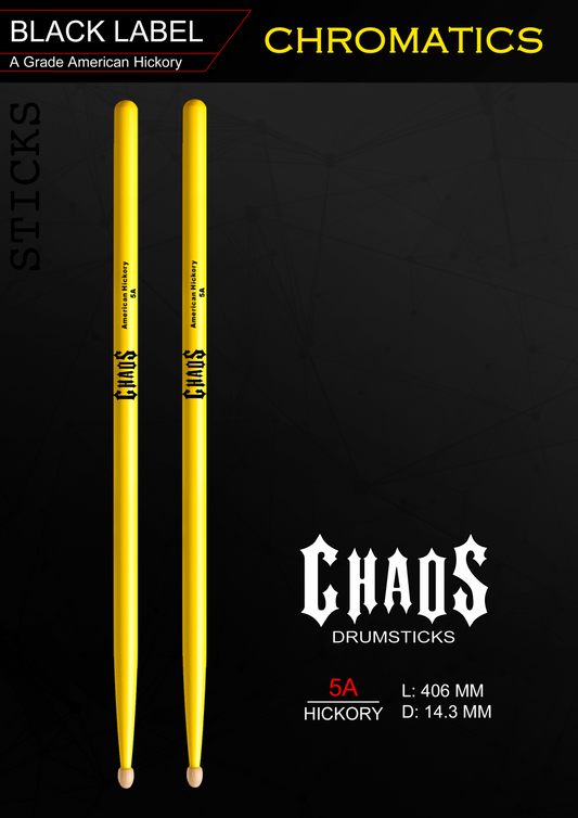 CHAOS CHROMATICS 5A DRUMSTICKS