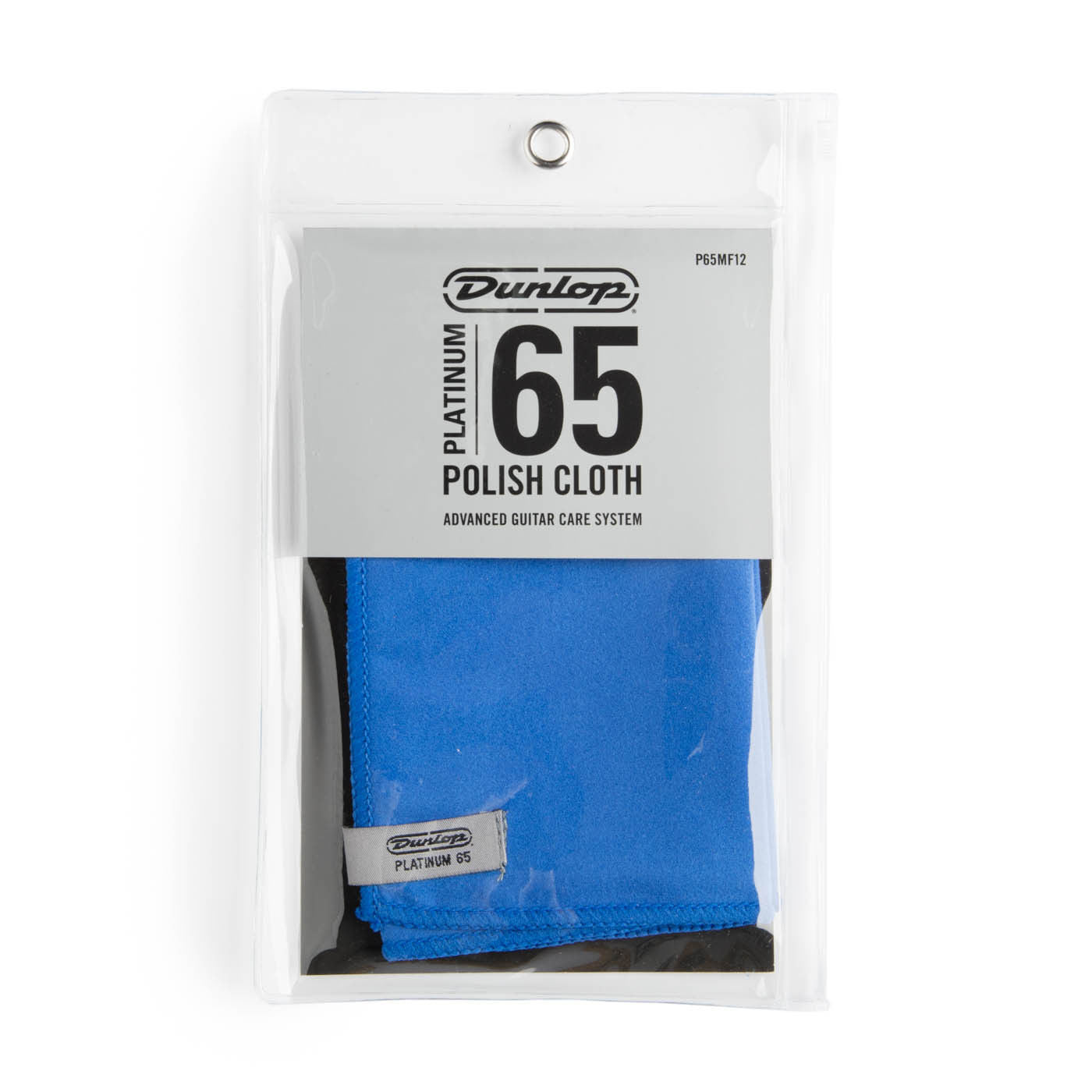 JIM DUNLOP PLATINUM 65 MICROFIBRE GUITAR POLISH CLOTH *NEW* P65MF12 - Musiclandshop