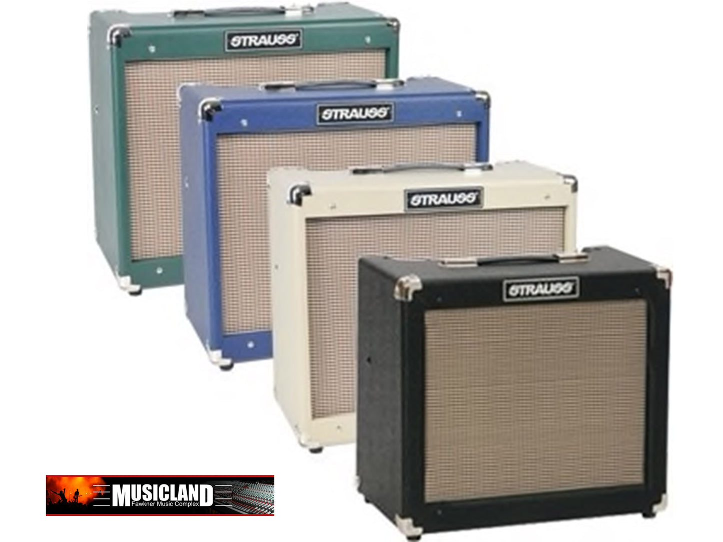 Strauss SVT-20R 20 Watt Combo Valve Amplifier with Reverb Tweed - Musiclandshop