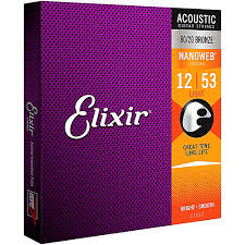 ELIXIR NANO 80/20 ACOUSTIC LIGHT .012-.053 - Musiclandshop