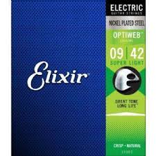 ELIXIR ELECTRIC OPTIWEB /  SUPER LIGHT .009-.042 - Musiclandshop