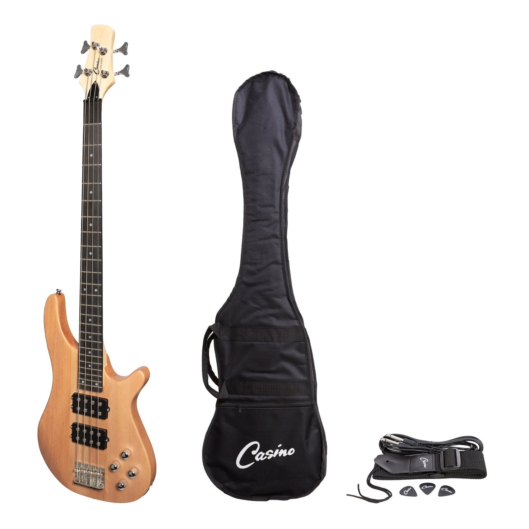 Casino CTB 24T Series 4 string Electric Bass Guitar Mahogany