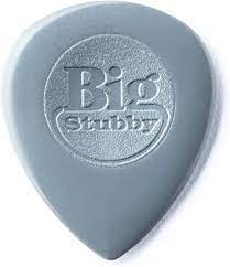 Dunlop 445P2.0 Nylon Big Stubby, Dark Gray, 2.0mm