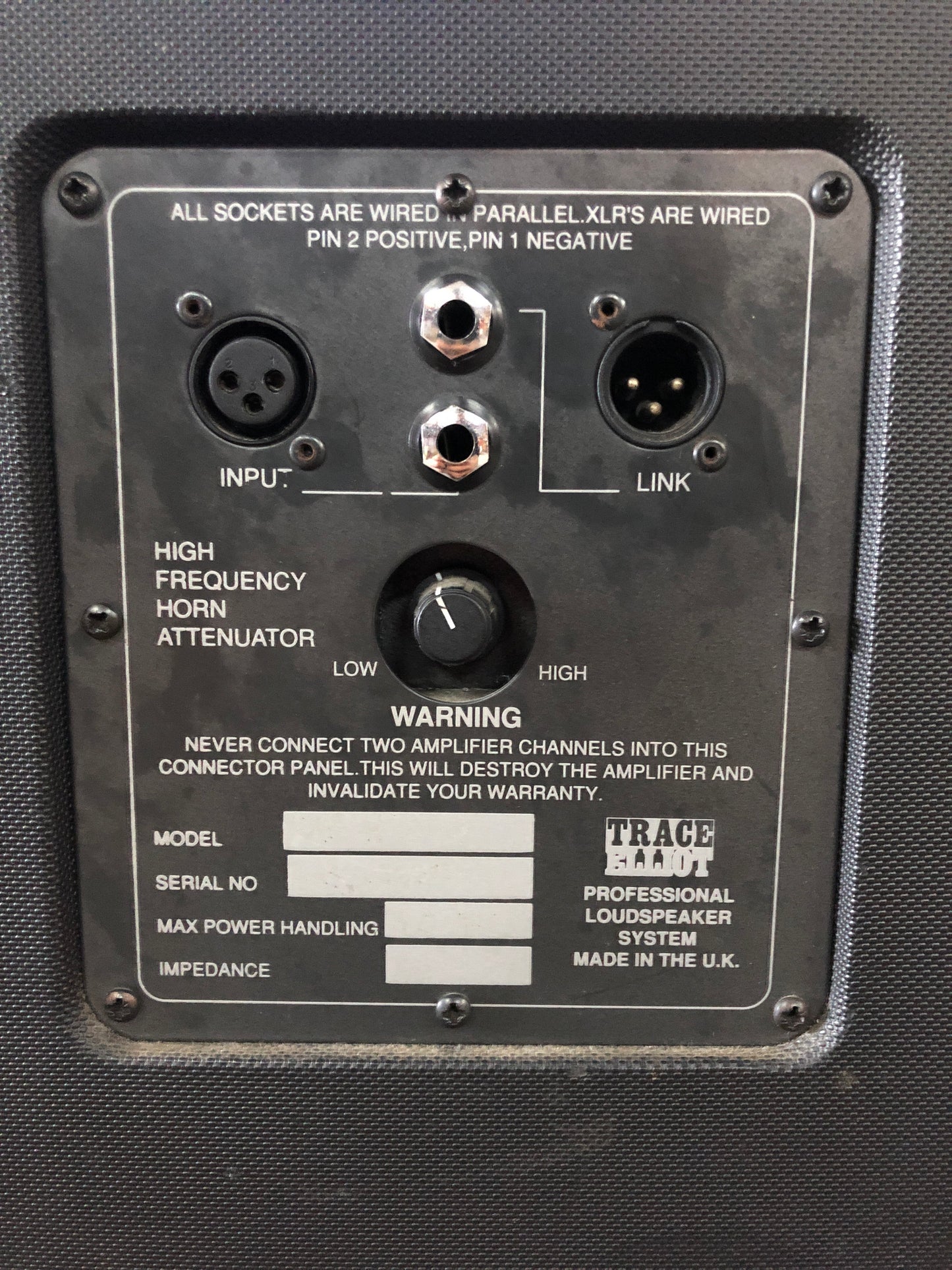 Trace Elliott 1048H 4x10 Bass Cab - Musiclandshop