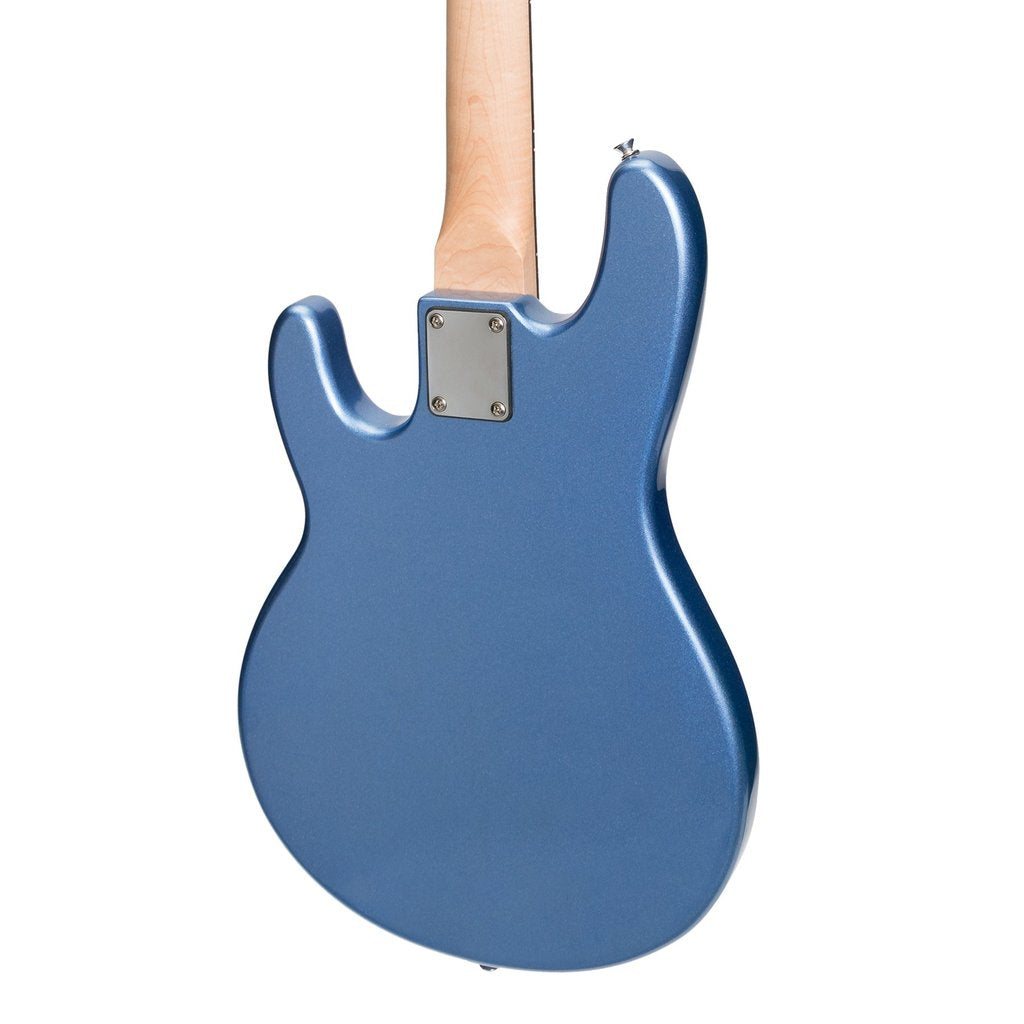 J&D Luthiers EM3 MM-Style 4-String Electric Bass Guitar (Metallic Blue) - Musiclandshop