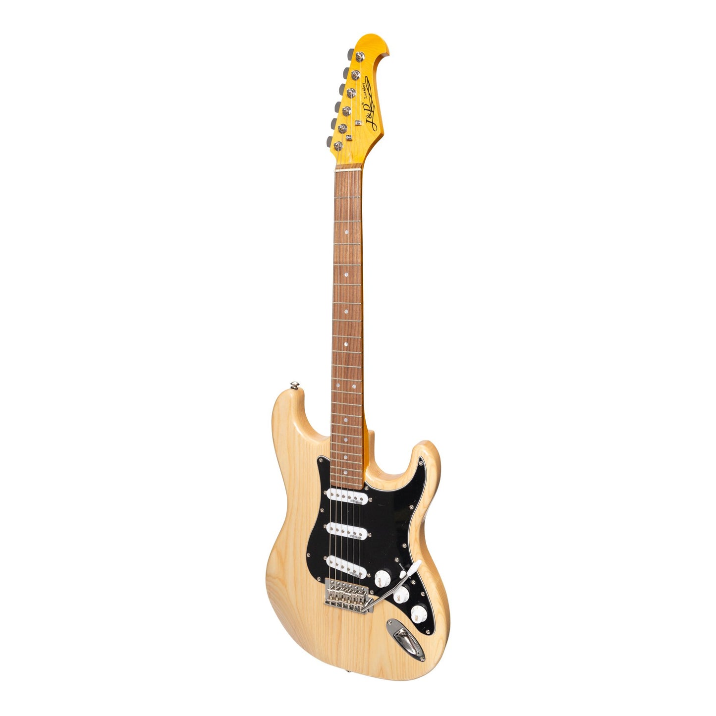 J&D Luthiers Traditional ST Style Electric Guitar Natural - Musiclandshop