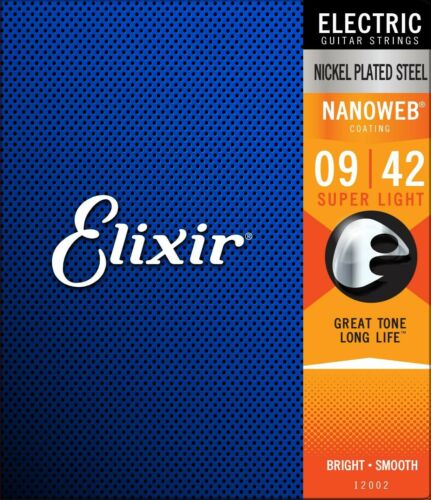 ELIXIR ELECTRIC NANOWEB / SUPER LIGHT .009-.042 - Musiclandshop