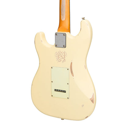 Tokai Legacy ST-Style 'Relic' Electric Guitar (Cream) - Musiclandshop
