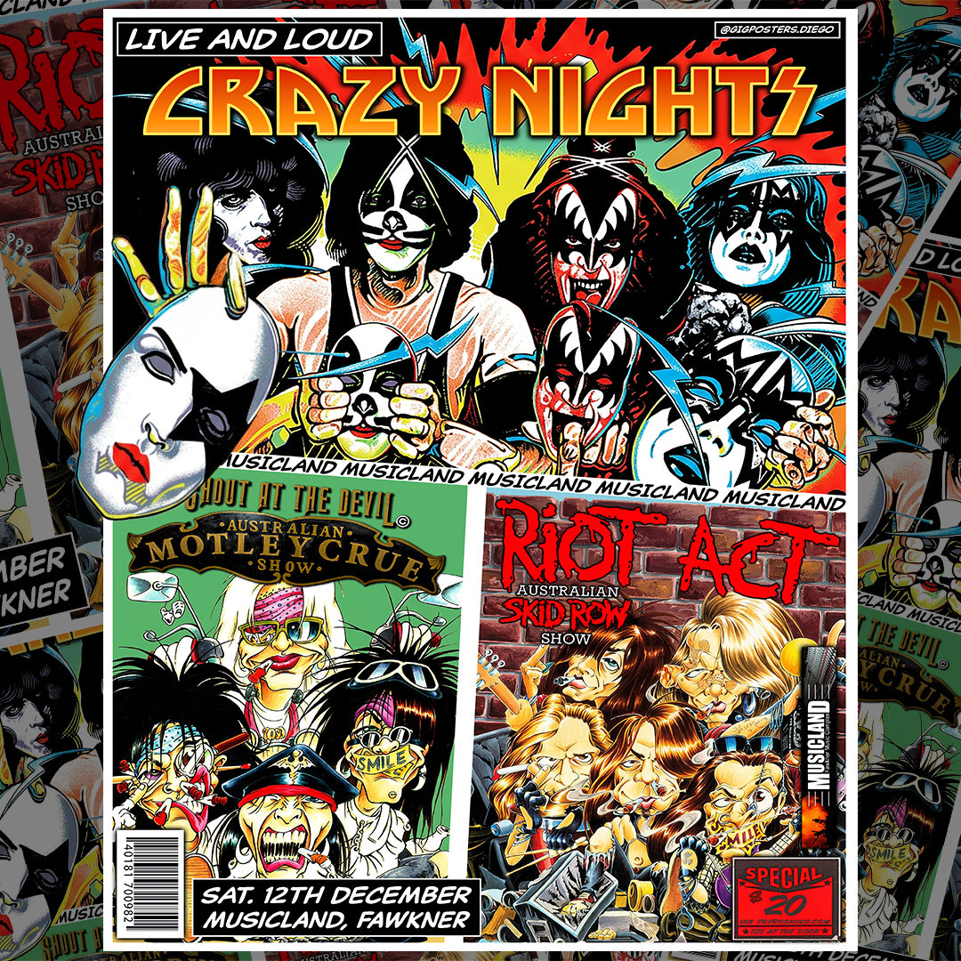 LIVE AND LOUD - KISS, MOTLEY CRUE & SKID ROW SHOW