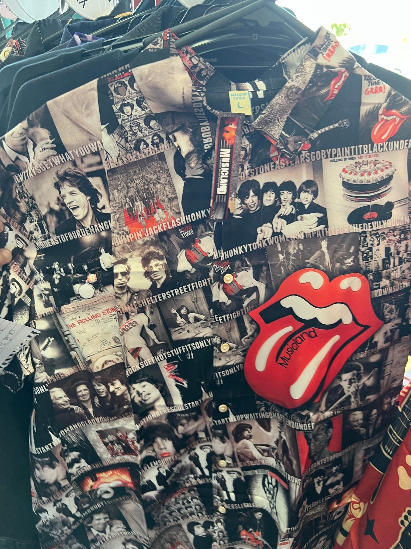 Musicland Rolling Stones Shirt.