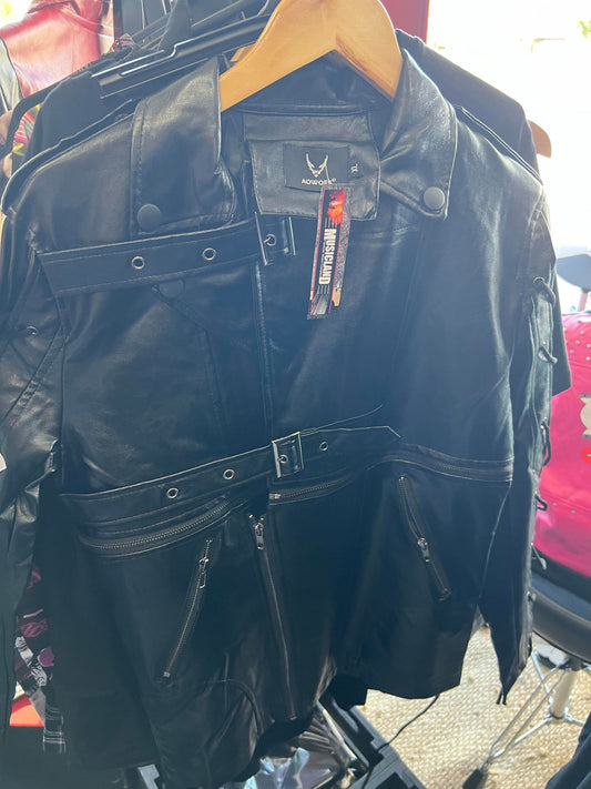 Musicland Vegan Leather Jacket