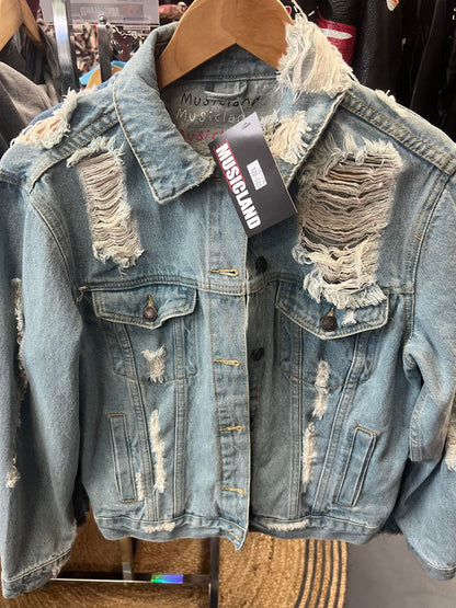 Musicland Torn Jacket