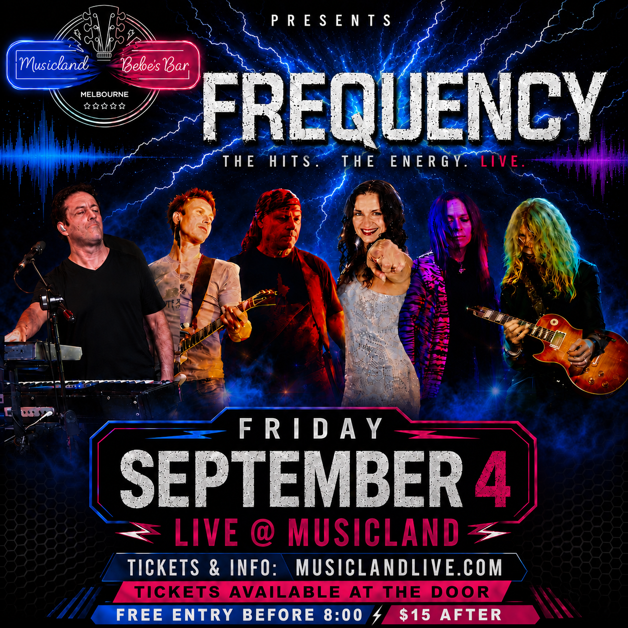 Frequency – Live Friday Sep 4