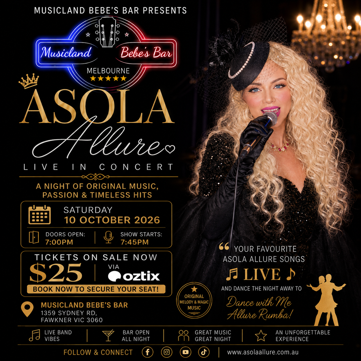 Asola Allure Live in Concert