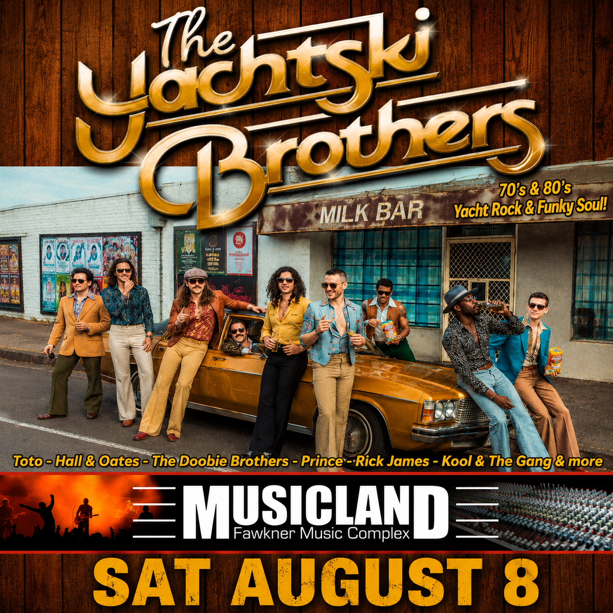 THE YACHTSKI BROTHERS – LIVE at MUSICLAND