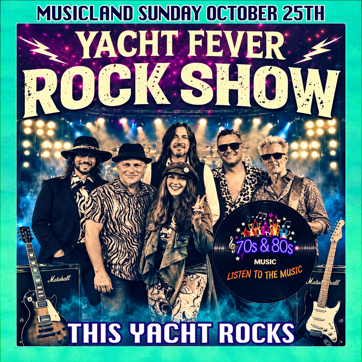 YACHT FEVER ROCK SHOW – FREE SUNDAY SESSION!