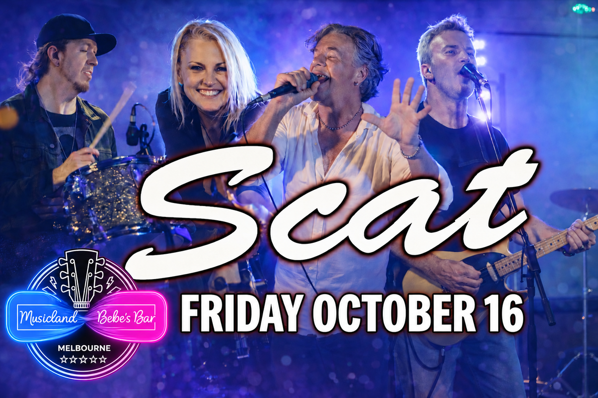 SCAT – LIVE at Musicland Friday OCT 16