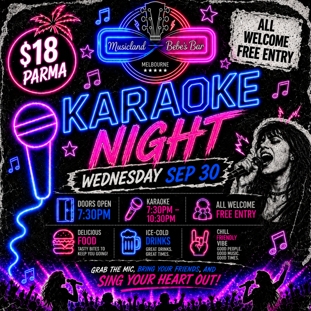 KARAOKE NIGHT AT MUSICLAND