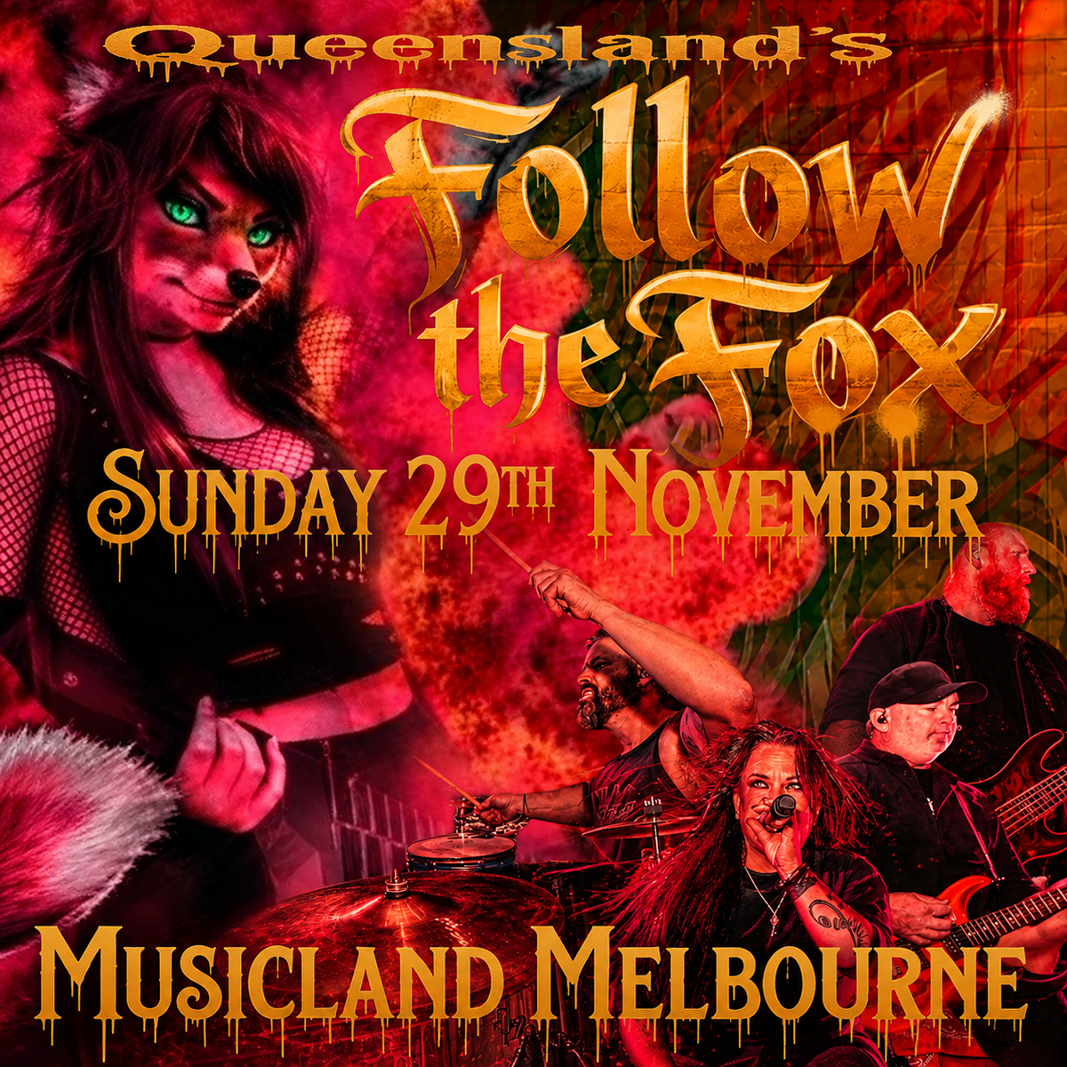 FOLLOW THE FOX ON SUNDAY NOV 29