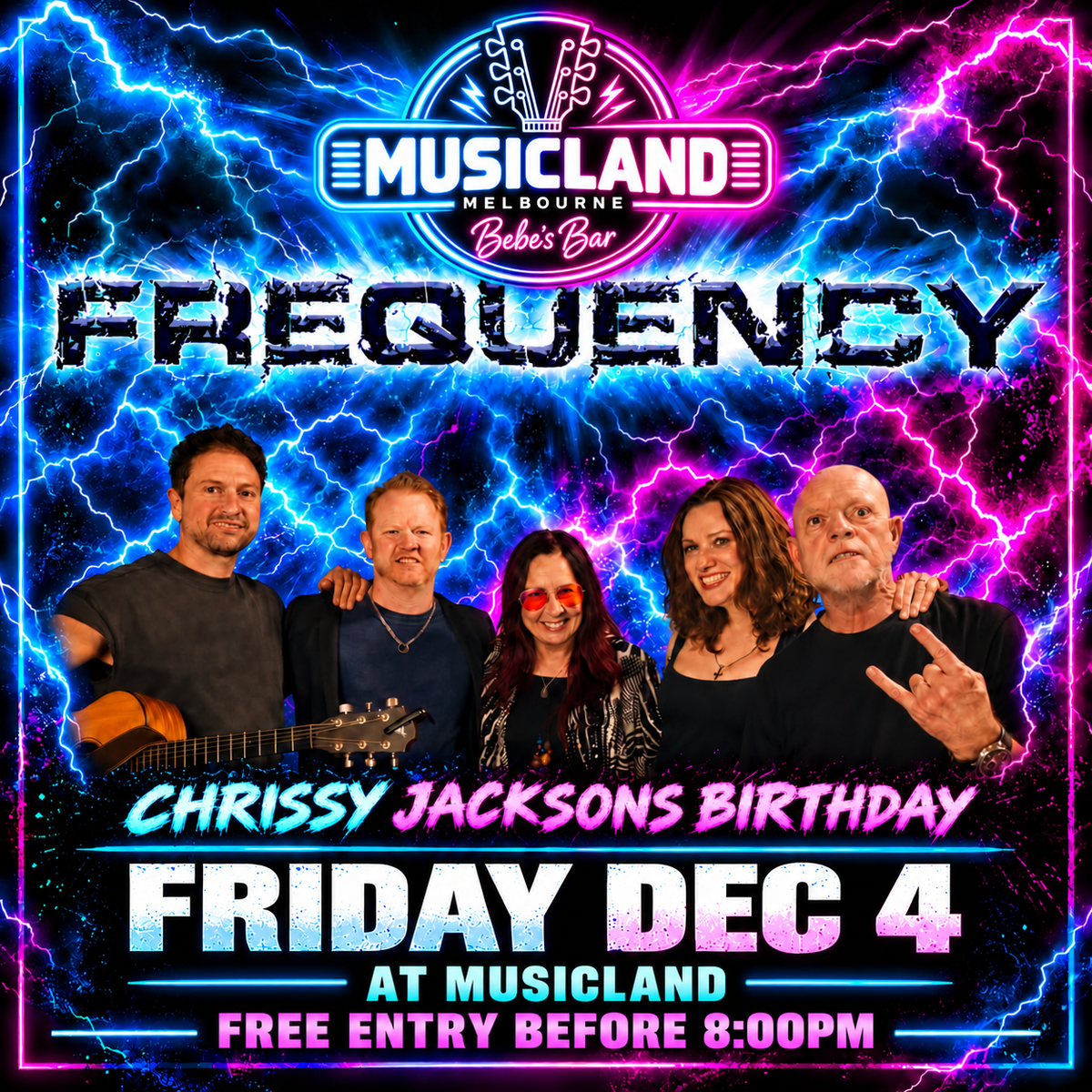 Frequency Live Friday Dec 4 