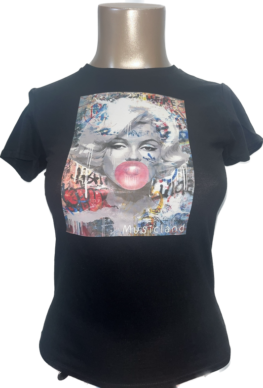 Marylin Bubble Gum T Shirt