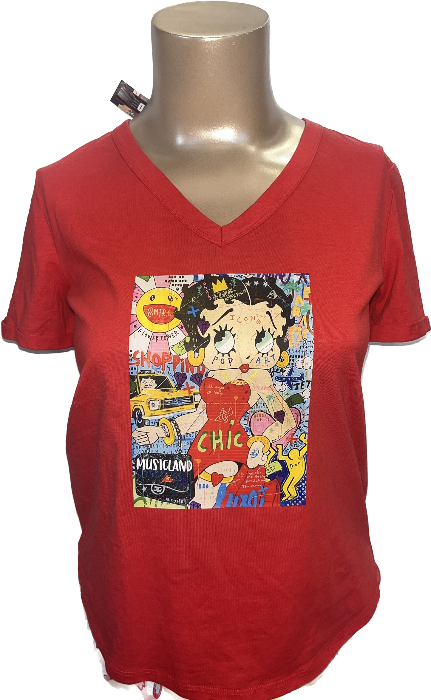 Musicland Betty Boop T Shirt