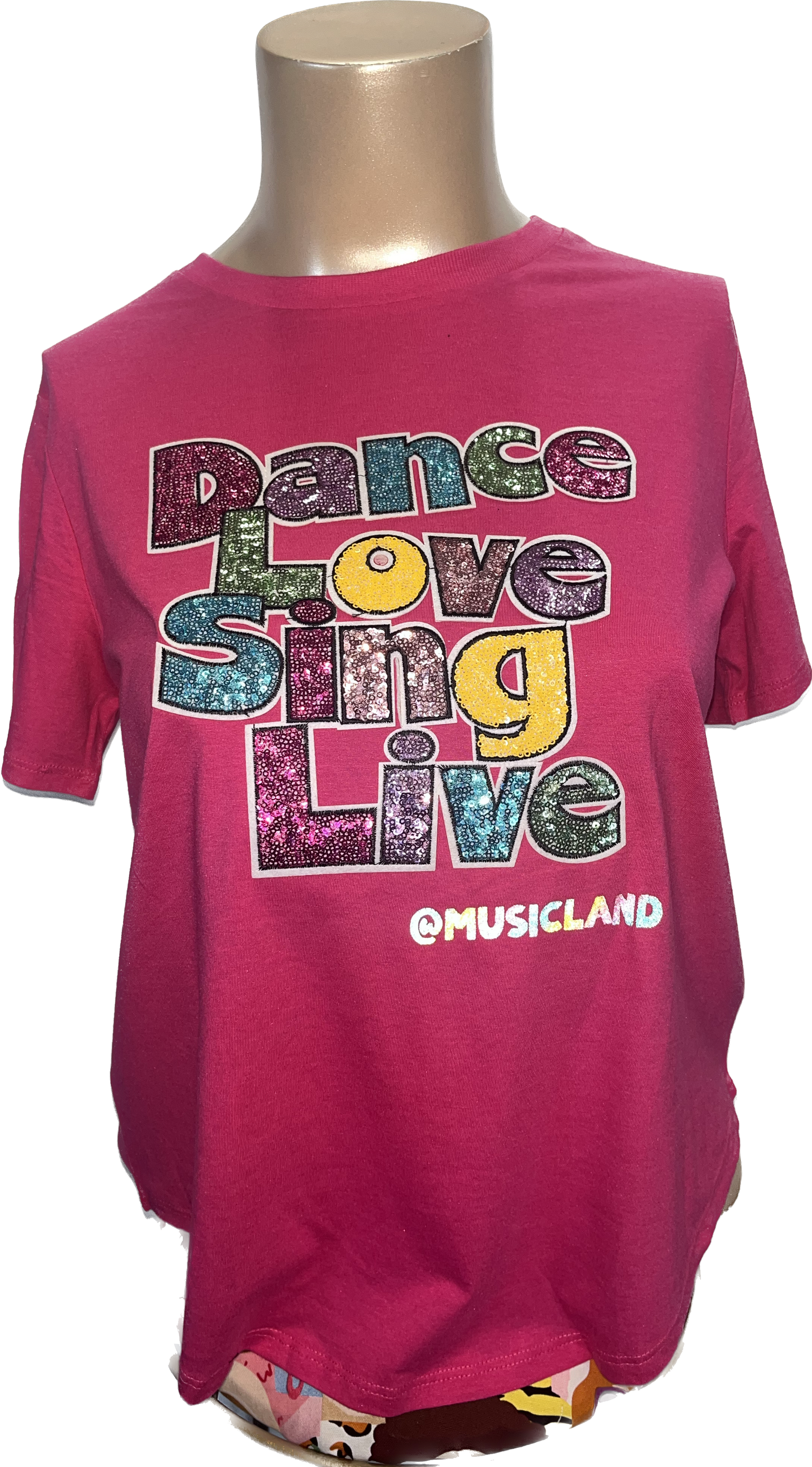 Musicland Dance, Love, Sing, Live T Shirt