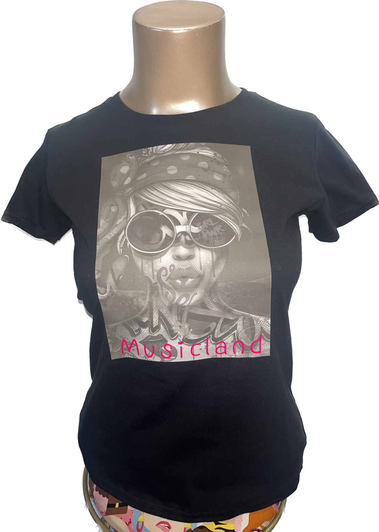 Musicland Girl Power T Shirt