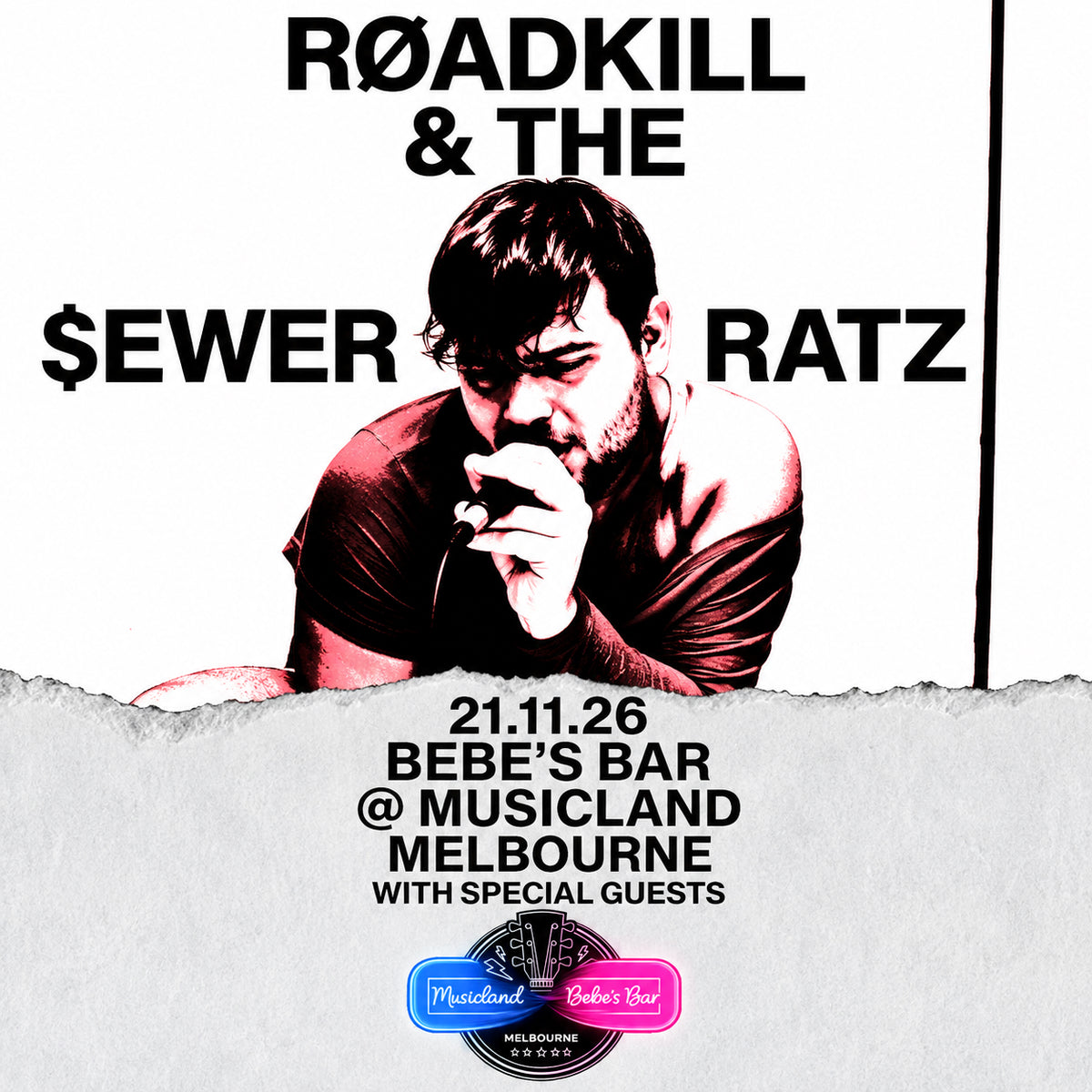 RØADKILL & THE $EWER RATZ: LIVE! IN BEBES