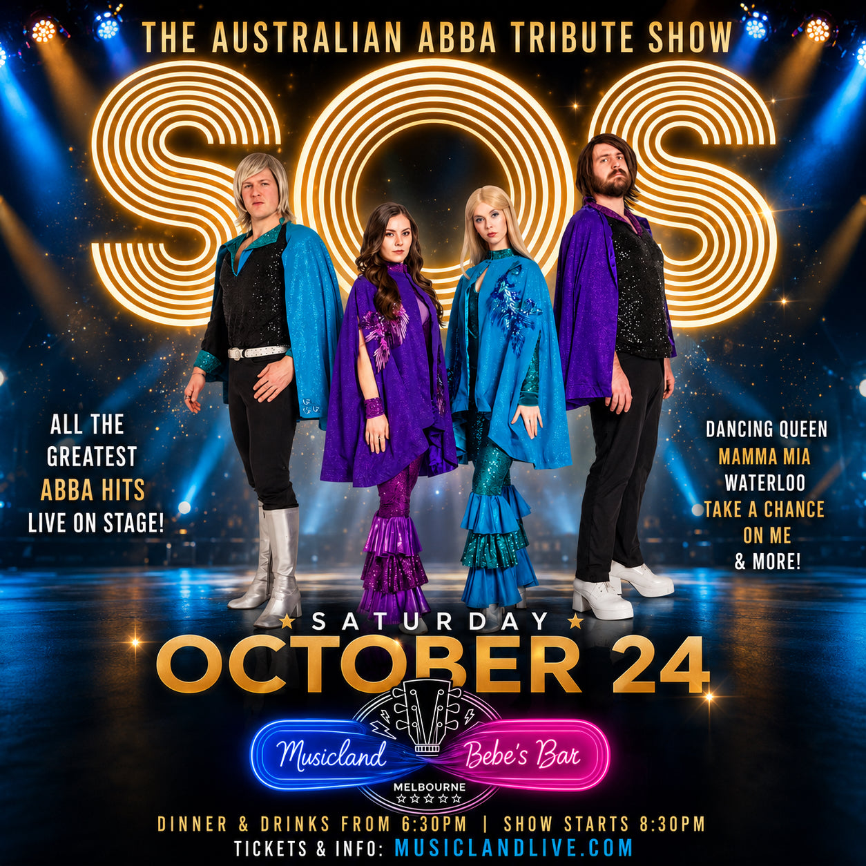  SOS – The Australian ABBA Tribute Show