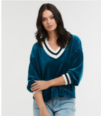 Italian Star Velour Jumper