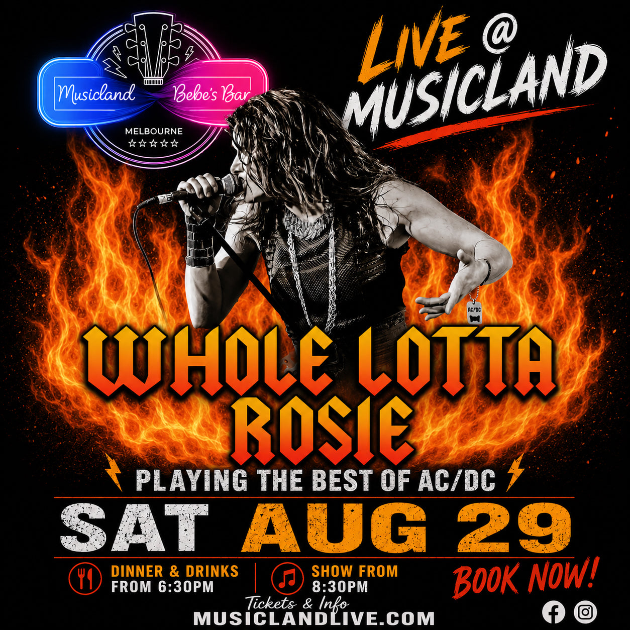 WHOLE LOTTA ROSIE LIVE