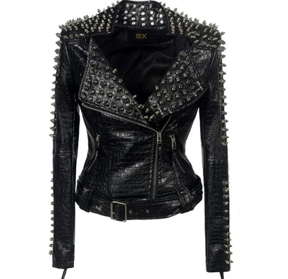 Live To Ride Leather PU Jacket