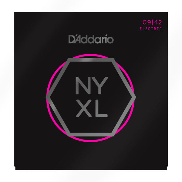 D'ADDARIO NYXL ELECTRIC STRINGS SUPER LIGHT .009-.042 - Musiclandshop