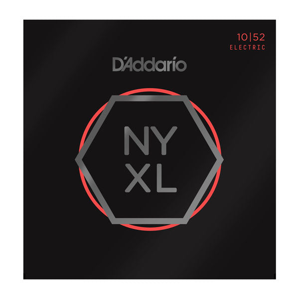 D'ADDARIO NYXL ELECTRIC STRINGS LIGHT TOP/ HEAVY BOT .010-.052 - Musiclandshop