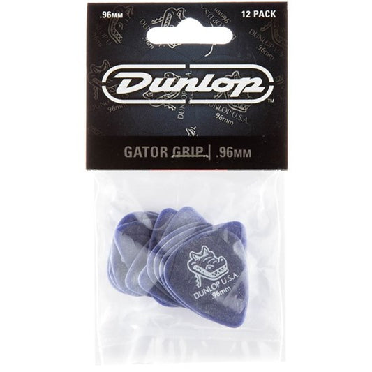 Dunlop Gator Grip Guitar Pick 12-Pack - Grey (.96mm) - Musiclandshop